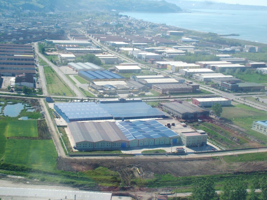 SAMSUN MERKEZ ORGANİZE SANAYİ BÖLGESİ   DOĞALGAZ DAĞITIM ŞEBEKESİ